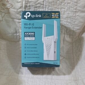 TP-Link AX3000 WiFi 6 Range Extender Internet Booster(RE715X)